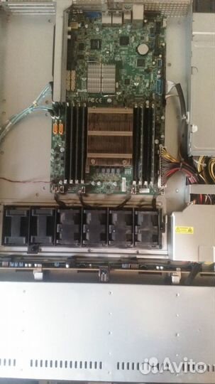 Сервер Supermicro CSE-815TQ, Xeon E5-2630v3,64 Gb