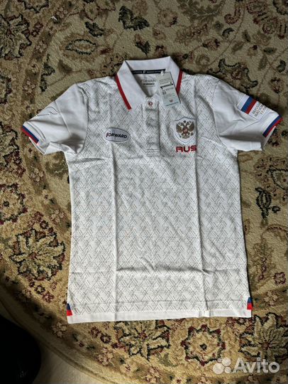 Футболка поло forward белая xs/158