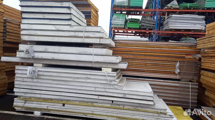 Сэндвич панели бу. Склад