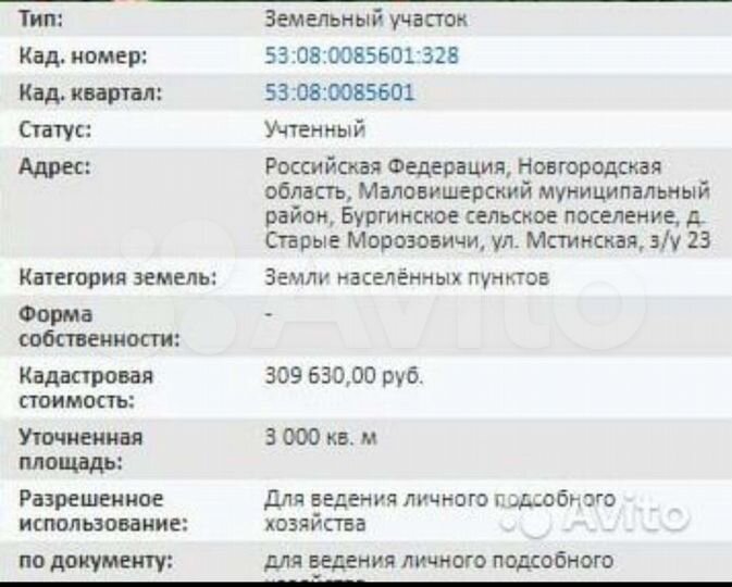 Участок 30 сот. (ИЖС)