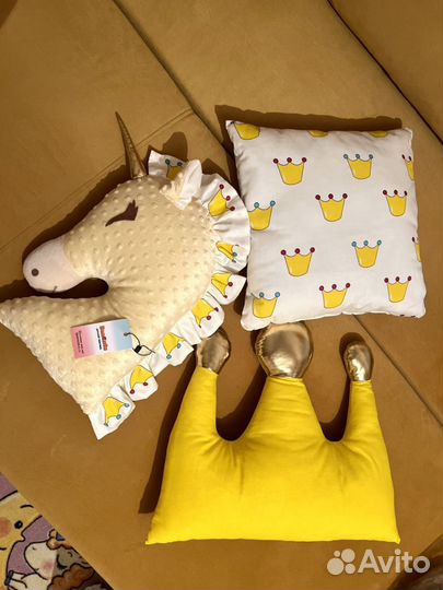 Подушка-единорог, наборы, в наличии