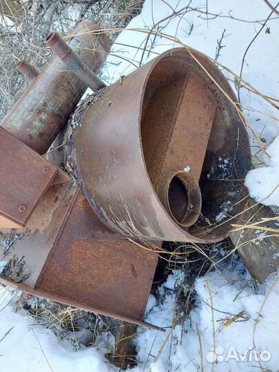 Печь (котёл) металлическая для бани