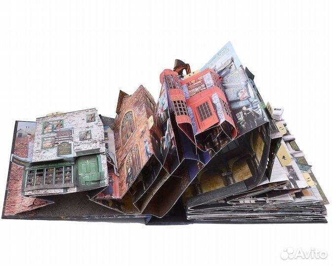 Трёхмерная карта От косого переулка на английском