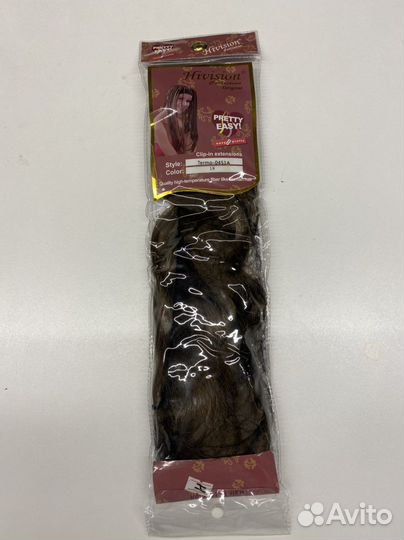 Волосы на заколках искусственные