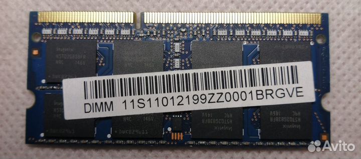 Оперативная память DDR3L 4 gb 1600mgz 1.35v