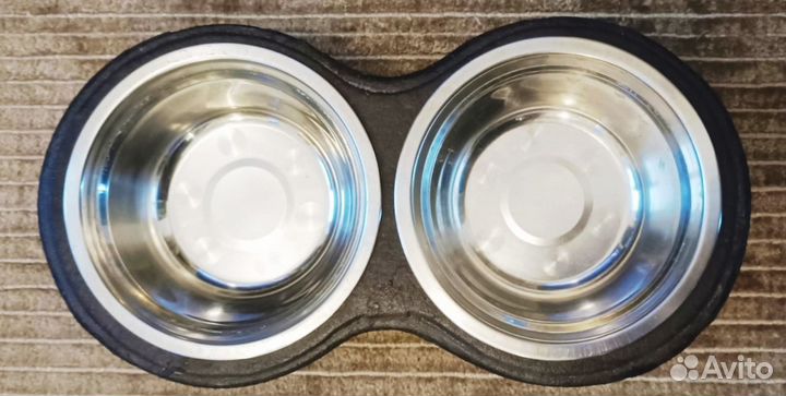 Кормушка и Поилка для собак чугунная