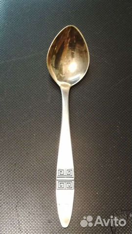 Серебряная чайная ложка 916 пробы