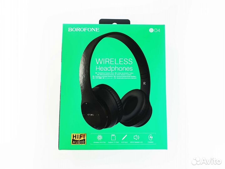 Наушники полноразмерные Bluetooth Borofone BO4, mi