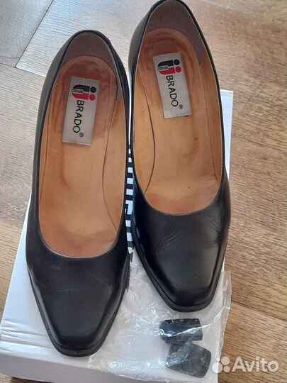 Туфли женские, 37 размер, натуральная кожа