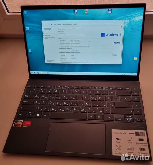 Ультрабук asus zenbook 14 UX425IA