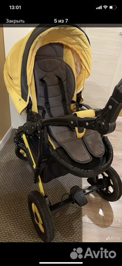 Коляска camarelo 2 в 1