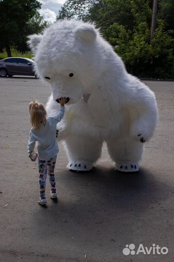 Белый мишка поздравление Пенза - Заречный.Область