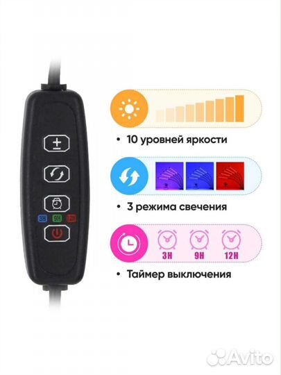 Фитолампа для растений полный спектр фитосветильни