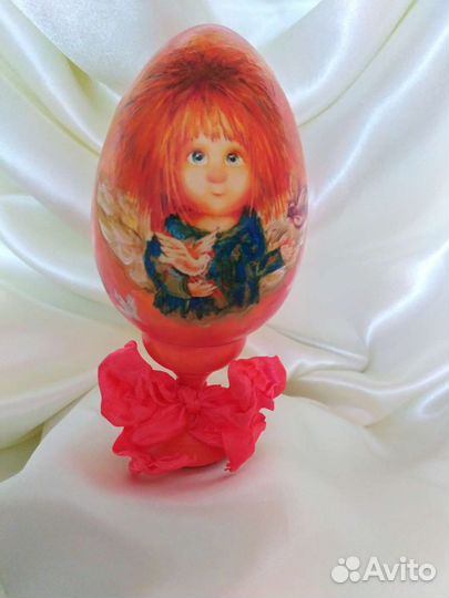 Яйцо пасхальное ручная работа