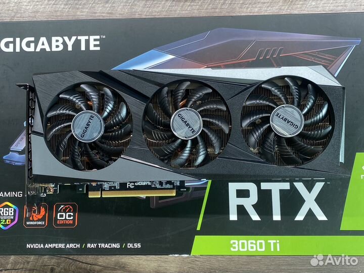 Видеокарта rtx 3060 ti