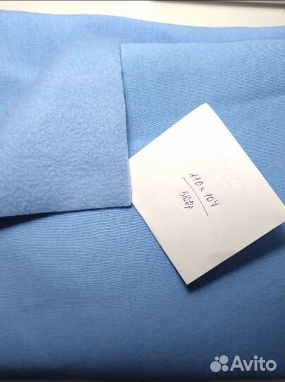 Ткань футер 3х нитка петля/начес остатки