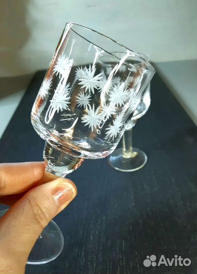 Рюмки на ножке хрусталь СССР