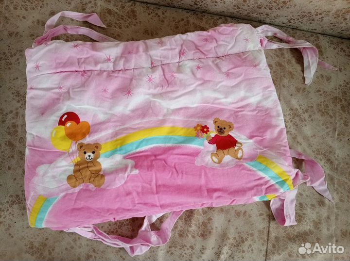 Бортики в детскую кроватку