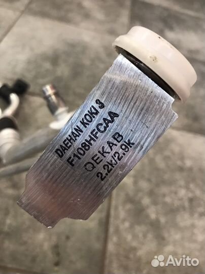 Трубка кондиционера хюндай элантра