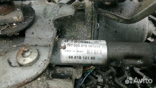 Механизм стеклоочистителя peugeot 407 (XML11JR01)