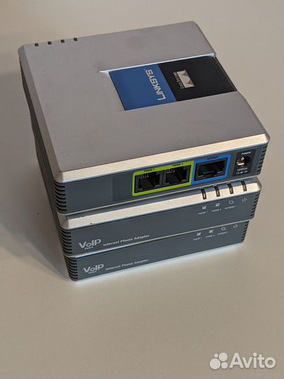 Телефонный адаптер VoIP Linksys PAP2T