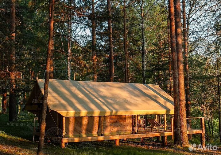 Сафари тент палатка 4х4м