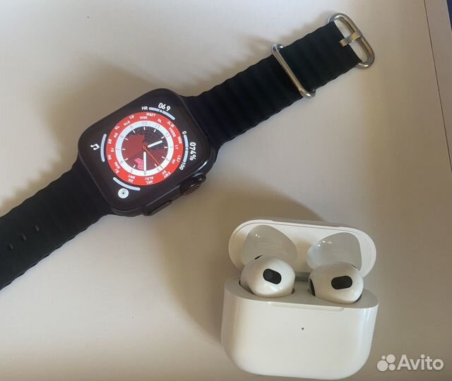 Apple Watch Ultra + Airpods 3