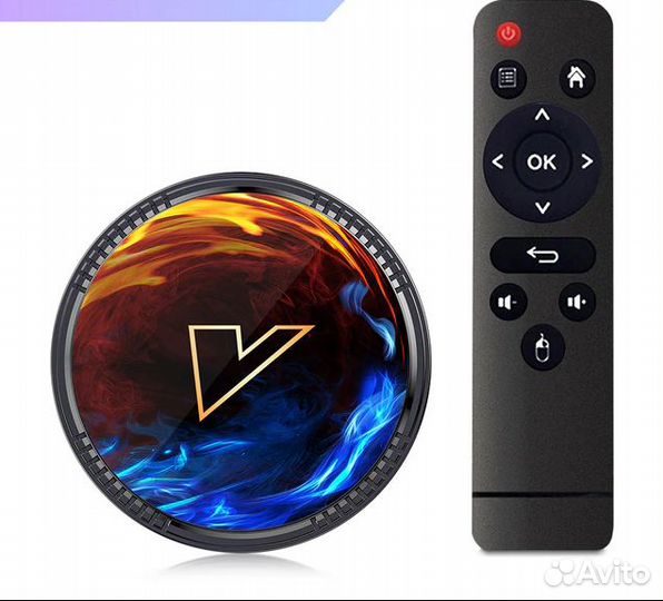 4K Android TV настроеная приставка Vontar 4/64