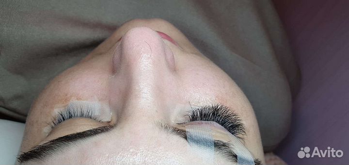 Наращивание ресниц. ламинирование ресницы и брови