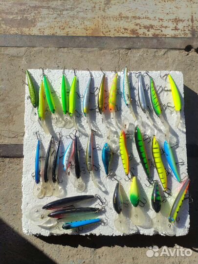 Воблеры для троллинга бу