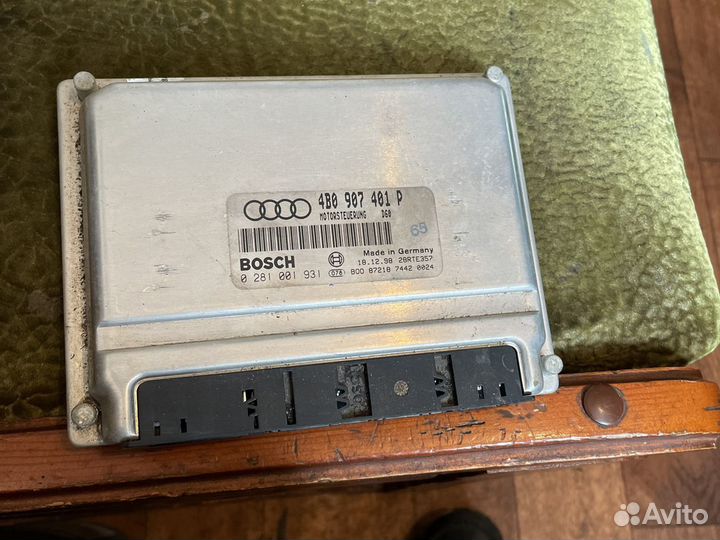 Эбу 4B0 907 401 P блок управления двигателем ауди