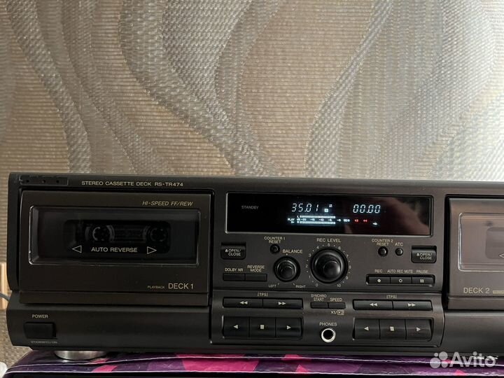 Дека кассетная Technics RS - TR 474