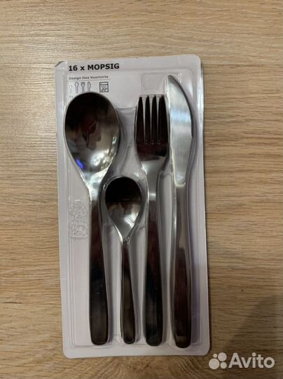 Набор столовых приборов IKEA mopsig