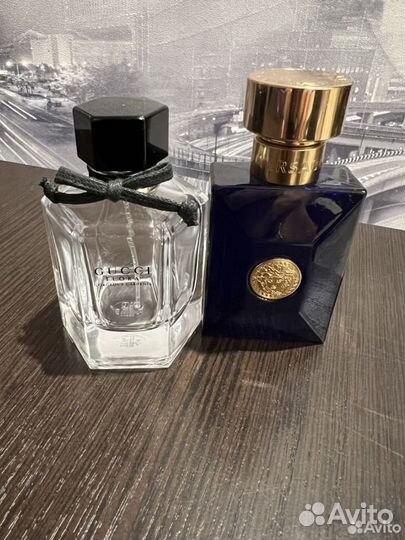 Пустые флаконы от парфюма