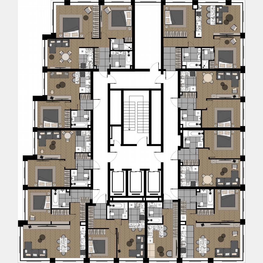 3-к. квартира, 52,9 м², 9/20 эт.
