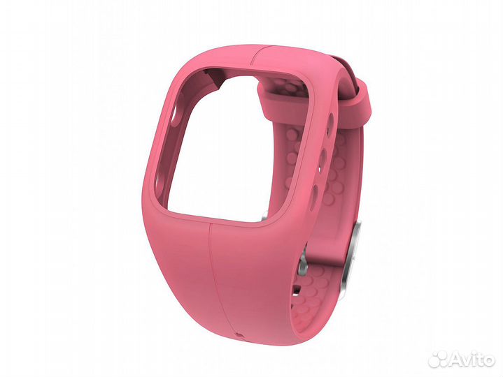 Ремешок сменный для Polar A300, розовый, жёлтый