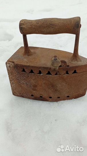 Утюг духовой угольный 1953г в