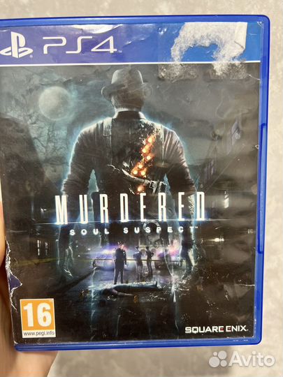 Игра для приставок ps4 Murdered soul suspect
