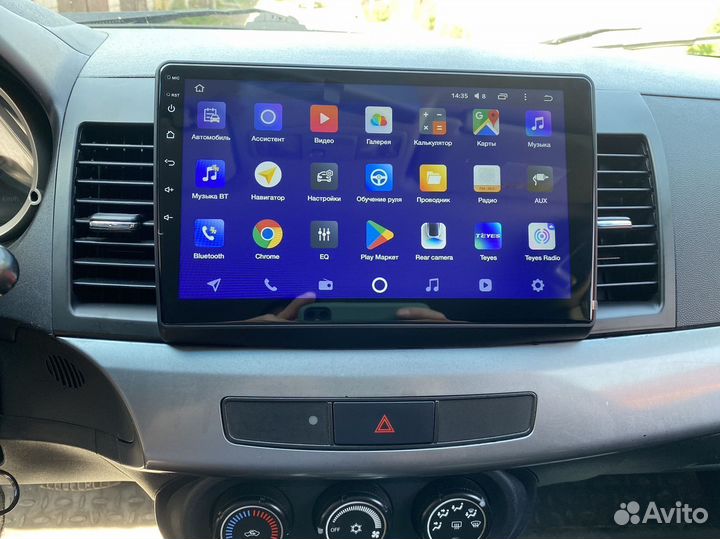 Магнитола Mitsubishi Lancer 10 Android