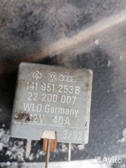 Реле включения вентилятора Vw Transporter Т4