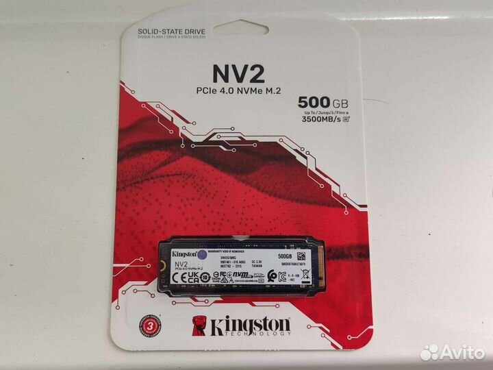 SSD M.2 Kingston NV2 500GB