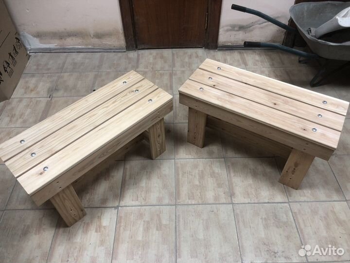Лавка для бани (лиственница)
