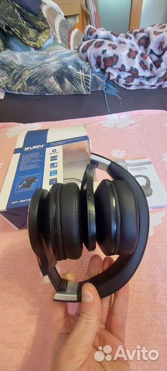 Как новые. Игровые блютуз наушники sven AP-B570MV