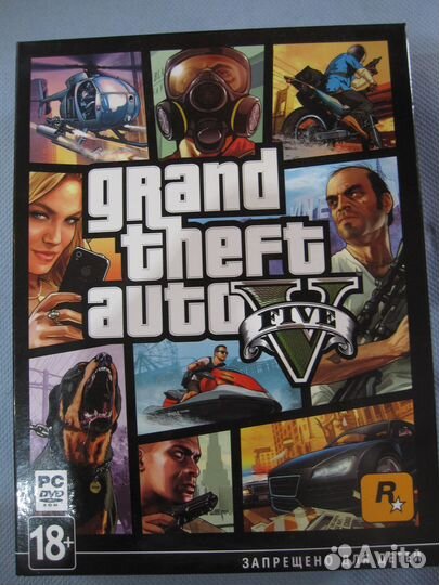 Grand theft auto V-7 дисков