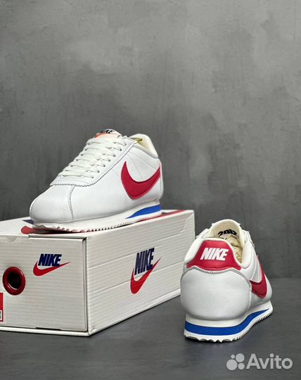 Кроссовки Nike Cortez красные 3