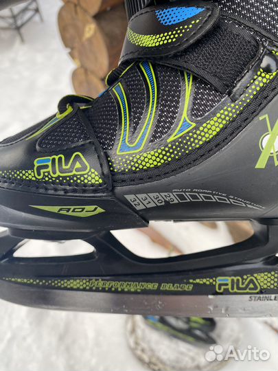 Коньки детские раздвижные, eu 29-32