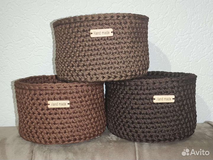 Корзины интерьерные для хранения