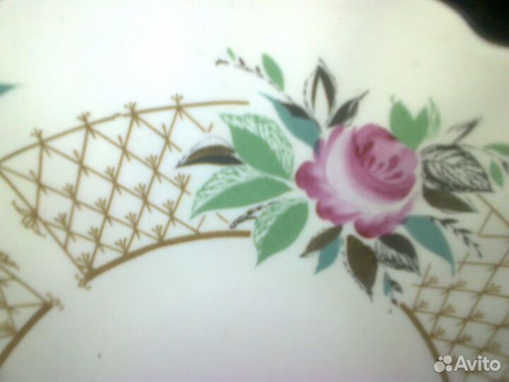 Сухарница фарфор лфз