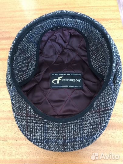 Кепка восьмиклинка с шарфом Fredrikson