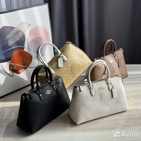 Сумка тоут coach 4 цвета